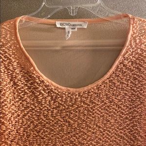 BCBG Crochet Sweater